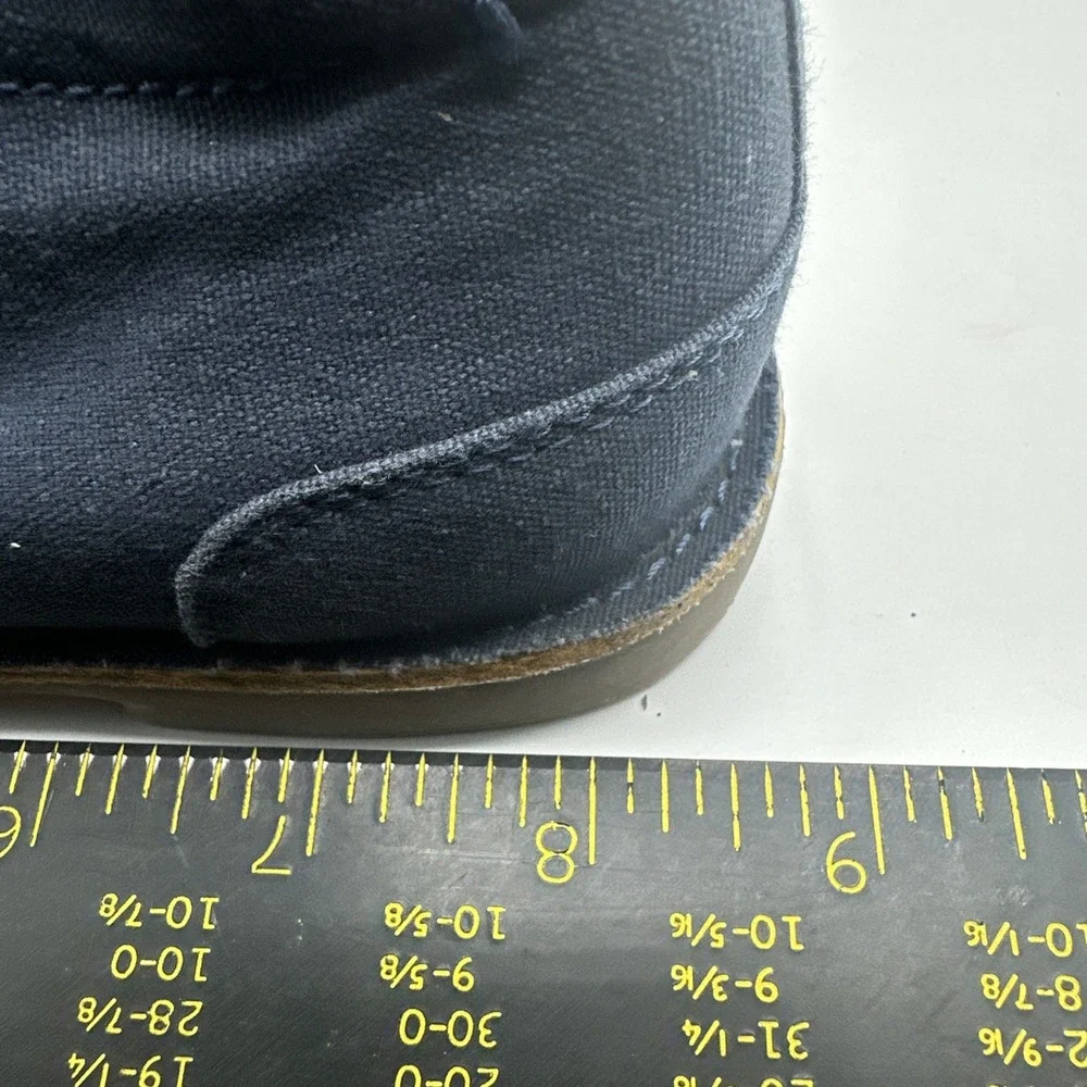 Kenneth Cole Real Deal‎ Navy Blue Canvas Lace Up Boys Dress Shoes Size 13